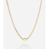 Collier ZAG Inara en acier doré