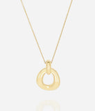 Collier Zag Benoit acier doré (Copie)