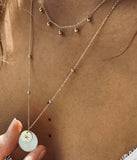 Collier ZAG Neom en acier doré