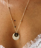 Collier ZAG Neom en acier doré