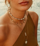 Collier ZAG Flora en acier