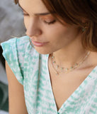 Collier ZAG Renée en acier doré 850J429