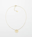 Collier ZAG "Ma bonne étoile" en acier doré