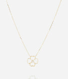 Collier ZAG Adone en acier doré