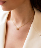 Collier ZAG Antonio en acier doré