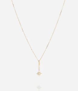Collier ZAG Dispara en acier doré