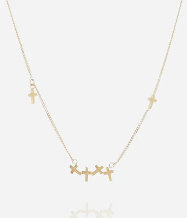 Collier ZAG croix Beata
