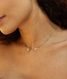 Collier ZAG Alvida en acier doré