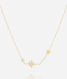 Collier ZAG Dresden en acier doré