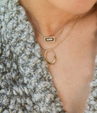 Collier Zag Cléophée en acier