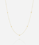 Collier ZAG Cargano en acier doré