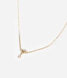 Collier ZAG Erchie en acier doré