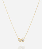Collier ZAG Galatina en acier doré
