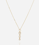 Collier ZAG Ugento en acier doré