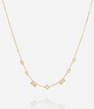 Collier ZAG Sersale en acier doré