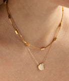 Collier ZAG Girolata en acier doré