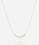 Collier ZAG Cassis en acier doré