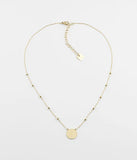 Collier Zag Osirir en acier doré