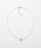 Collier Zag Domino en acier