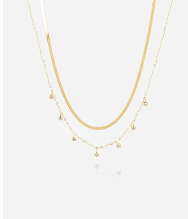 Collier ZAG Virtuose en acier doré