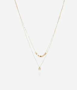 Collier ZAG Broome en acier doré