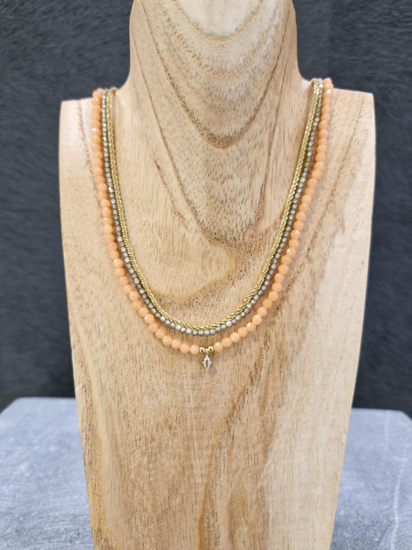 Collier ZAG Staro Nude phosphorescent