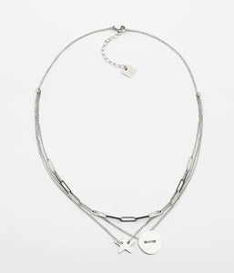 Collier ZAG Star en acier