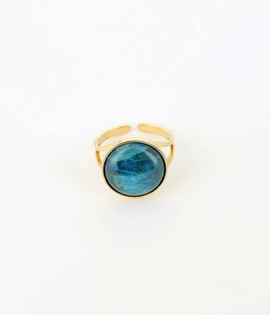 Bague ZAG Akilah apatite bleue