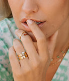 Bague ZAG Robin en acier