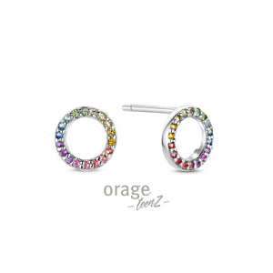 Boucles ronds et zirconiums T715 K2848