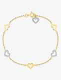 Bracelet en plaqué or 745-462