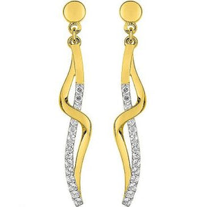 Boucles en plaqué or Anna-Filippa