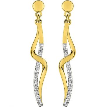 Boucles en plaqué or Anna-Filippa