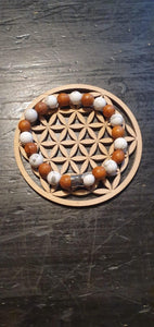 C58 - Howlite + bois