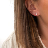 Boucles Plaqué or Ludwina 4mm