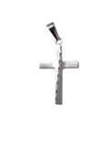 Pendentif Croix en or blanc 18ct 369-259