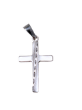 Pendentif Croix en or blanc 18ct 369-259