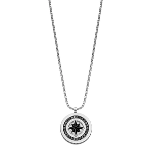 Collier acier noir 850-668