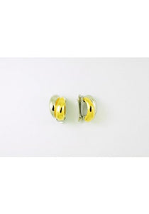 Boucles clips bicolore 788-33