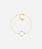 Bracelet ZAG Jill en acier doré