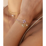 Bracelet ZAG Orig en acier doré