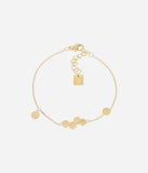 Bracelet ZAG Cosima en acier doré