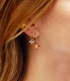Boucles ZAG Saga en acier doré (vendue à la pièce)