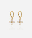 Boucles ZAG Saga en acier doré (vendue à la pièce)