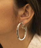Boucles d'oreilles Zag Béa en acier (vendues à la pièce)