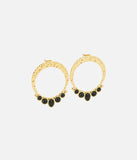 Boucles d'oreilles ZAG Cordelia noires