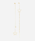 Boucles d'oreilles ZAG Mileni en acier doré