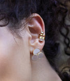 Boucles d'oreilles ZAG Anouk en acier doré