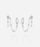 Boucles d'oreilles ZAG Ageha en acier