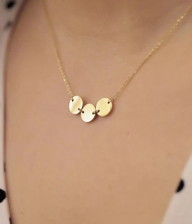 Collier ZAG Cardin en acier doré